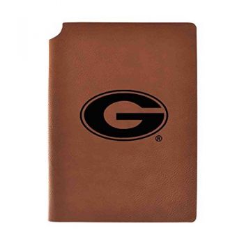 Leather Hardcover Notebook Journal - Georgia Bulldogs