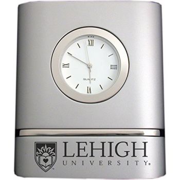 Modern Desk Clock - Lehigh Mountain Hawks