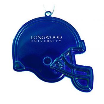 Football Helmet Pewter Christmas Ornament - Longwood Lancers