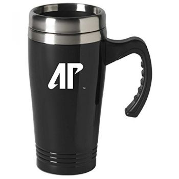 16 oz Stainless Steel Coffee Mug with handle - Austin Peay State Governors
