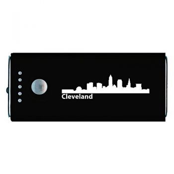 Quick Charge Portable Power Bank 5200 mAh - Cleveland City Skyline