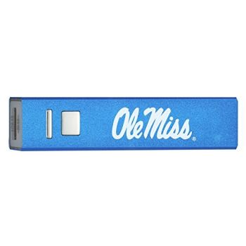 Quick Charge Portable Power Bank 2600 mAh - Ole Miss Rebels