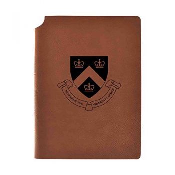 Leather Hardcover Notebook Journal - Columbia Lions