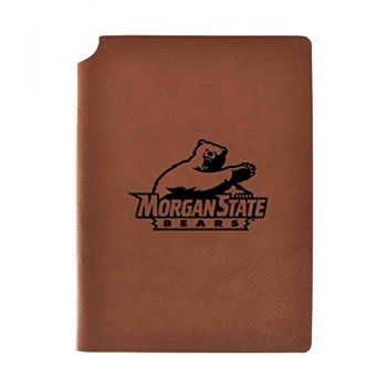 Leather Hardcover Notebook Journal - Morgan State Bears