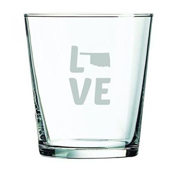 13 oz Cocktail Glass - Oklahoma Love - Oklahoma Love