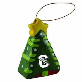 Ceramic Christmas Tree Shaped Ornament - Canisius Golden Griffins