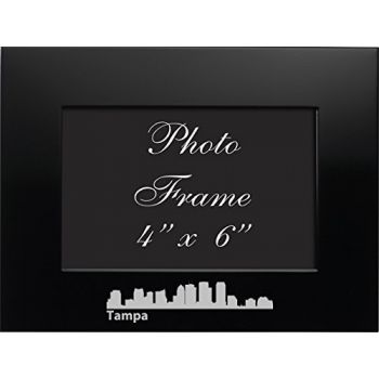 4 x 6  Metal Picture Frame - Tampa City Skyline
