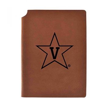 Leather Hardcover Notebook Journal - Vanderbilt Commodores