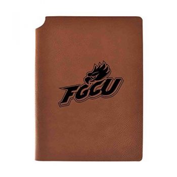 Leather Hardcover Notebook Journal - Florida Gulf Coast Eagles