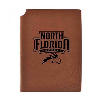 Leather Hardcover Notebook Journal - UNF Ospreys