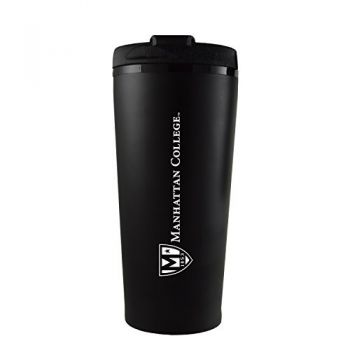 16 oz Insulated Tumbler with Lid - Manhattan College Jaspers