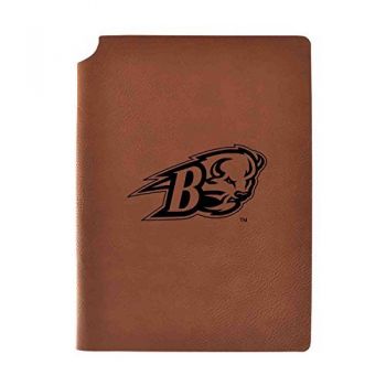 Leather Hardcover Notebook Journal - Bucknell Bison