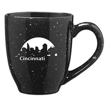 16 oz Ceramic Coffee Mug with Handle - Cincinnati City Skyline