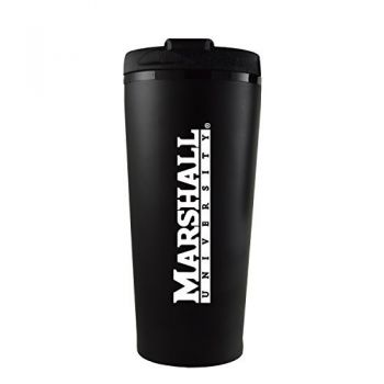 16 oz Insulated Tumbler with Lid - Marshall Thundering Herd