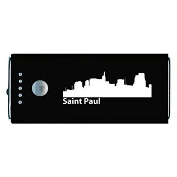 Quick Charge Portable Power Bank 5200 mAh - Saint Paul City Skyline