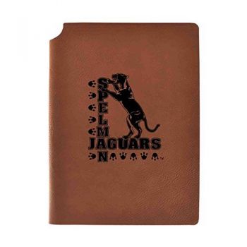 Leather Hardcover Notebook Journal - Spelman jaguars