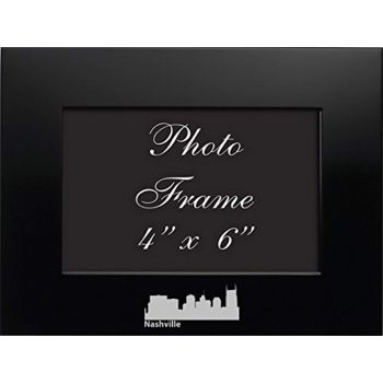 4 x 6  Metal Picture Frame - Nashville City Skyline