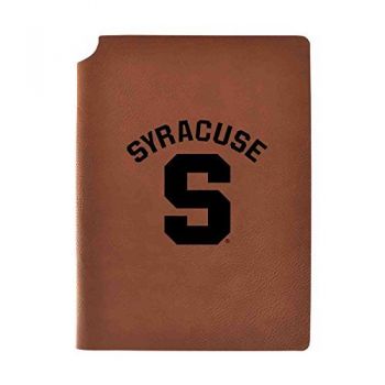 Leather Hardcover Notebook Journal - Syracuse Orange