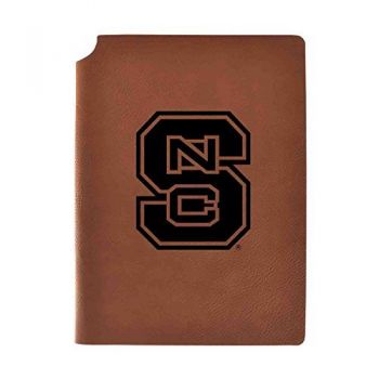 Leather Hardcover Notebook Journal - North Carolina State Wolfpack