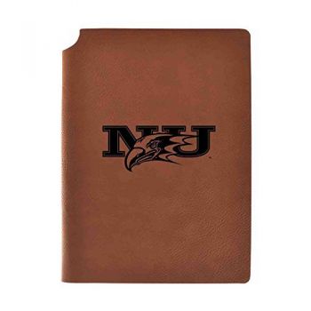 Leather Hardcover Notebook Journal - Niagara Eagles