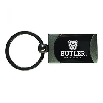 Heavy Duty Gunmetal Keychain - Butler Bulldogs