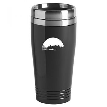 16 oz Stainless Steel Insulated Tumbler - San Francisco City Skyline