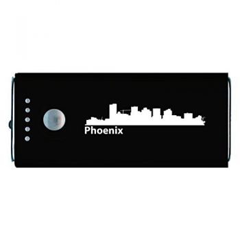 Quick Charge Portable Power Bank 5200 mAh - Phoenix City Skyline