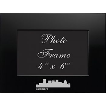 4 x 6  Metal Picture Frame - Baltimore City Skyline