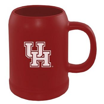 22 oz Ceramic Stein Coffee Mug - University of Houston
