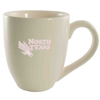 16 oz Ceramic Coffee Mug with Handle - North Texas Mean Green