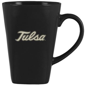 14 oz Square Ceramic Coffee Mug - Tulsa Golden Hurricanes