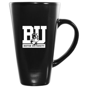 16 oz Square Ceramic Coffee Mug - Boston University