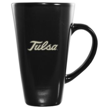 16 oz Square Ceramic Coffee Mug - Tulsa Golden Hurricanes