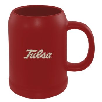 22 oz Ceramic Stein Coffee Mug - Tulsa Golden Hurricanes