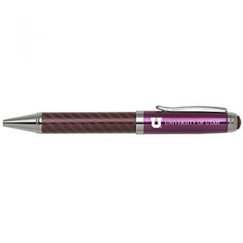 Carbon Fiber Mechanical Pencil - Utah Utes