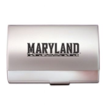 Business Card Holder Case - Maryland Terrapins