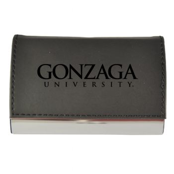 PU Leather Business Card Holder - Gonzaga Bulldogs