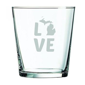 13 oz Cocktail Glass - Michigan Love - Michigan Love