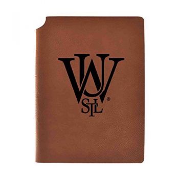 Leather Hardcover Notebook Journal - Washington University in St. Louis