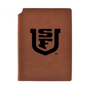 Leather Hardcover Notebook Journal - San Francisco Dons