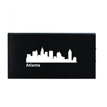 Quick Charge Portable Power Bank 8000 mAh - Atlanta City Skyline