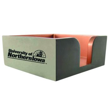 Modern Concrete Notepad Holder - Northern Iowa Panthers