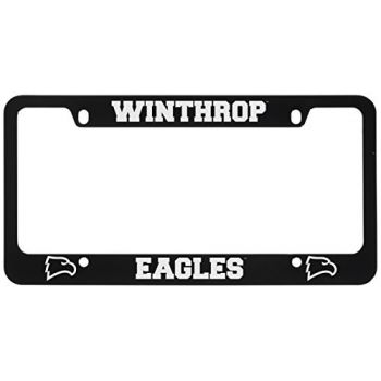 Stainless Steel License Plate Frame - Winthrop Eagles