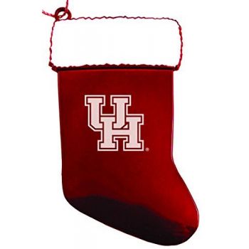 Pewter Stocking Christmas Ornament - University of Houston