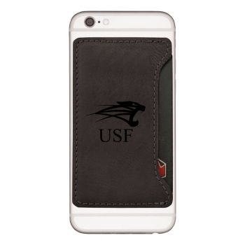 Cell Phone Card Holder Wallet - St. Francis Fort Wayne Cougars
