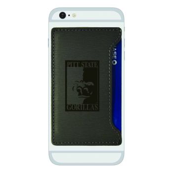 Faux Leather Cell Phone Card Holder - PITT State Gorillas