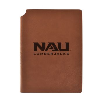 Leather Hardcover Notebook Journal - NAU Lumberjacks