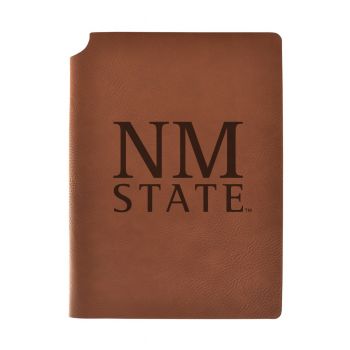 Leather Hardcover Notebook Journal - NMSU Aggies