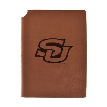 Leather Hardcover Notebook Journal - Southern University Jaguars