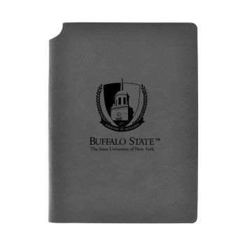 Leather Hardcover Notebook Journal - SUNY Buffalo Bengals